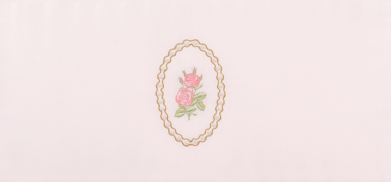 HP CD0052 Cameo Rose with Pearls